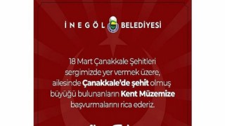 İnegöl Belediyesi’nden Şehit Ve Gazi Yakınlarına Çağrı