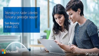 Microsoft’un düzenlediği “Teknolojinin Kadın Liderleri” yarışması için son başvuru tarihi 8 Mart