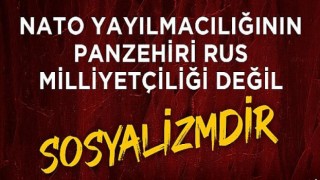 ”NATO Yayılmacılığının Panzehiri Rus Milliyetçiliği Değil Sosyalizmdir”