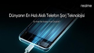 realme En Hızlı Şarj Teknolojisiyle Geliyor