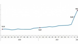 Tüketici fiyat endeksi (TÜFE) yıllık 48,69, aylık 11,10 arttı