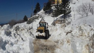 Alanya, Gündoğmuş ve İbradı yoğun kar mücadelesi