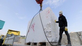 “Anadolu’nun cevheri” İzmir’de toplanıyor - 27. Marble için ilk blok, fuarizmir’de