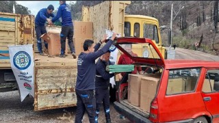 Büyükşehir, Yangın Mağduru Arıcılara Desteğini Sürdürüyor