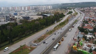 Büyükşehir’in kavşak düzenleme çalışmaları sürüyor Kepezaltı ile otogar arasınırahatlatacak çalışma