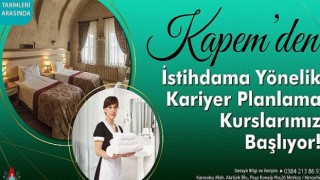 İstihdama Yönelik Kariyer Planlama Kursları İçin Kayıtlar Başladı