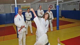 Kadınlara şiddete karşı judo eğitimi