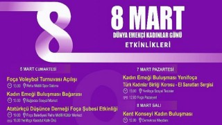 Kybele Kadın Kenti Foça’da 8 Mart Etkinlikleri