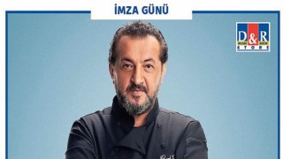 MasterChef’in ünlü şefi Mehmet Yalçınkaya kitabını ilk kez D&R’da imzalıyor