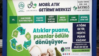 ”Ödüllü Mobil Atık Merkezleri” Hizmete Giriyor