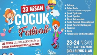 Çiğli Belediyesi’nden 23 Nisan’da Çocuklara Özel Festival