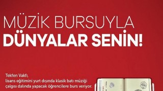 Tekfen Vakfı Müzik Bursu için başvurular başladı