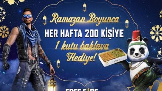 Türk Baklavası Free Fire Oyunu’na Ödül Olarak Eklendi!