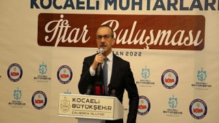 Yavuz ve Büyükakın, iftarda muhtarlarla bir araya geldi