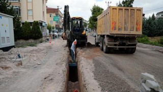 DR.Sadın Ahmet Caddesi’nde Alt Yapı Yenileniyor