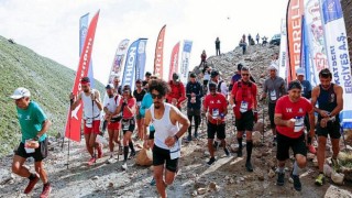 Erciyes Dağı 200 Koşucunun Heyecanlı Mücadelesine Tanık Oldu