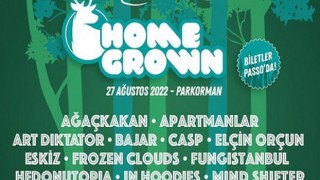 Homegrown” 27 Ağustos’ta Parkorman’da!