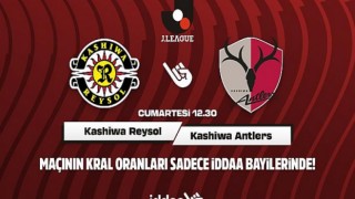 Kashiwa Reysol-Kashima Antlers maçının Kral Oranlar’ı sadece iddaa bayilerinde