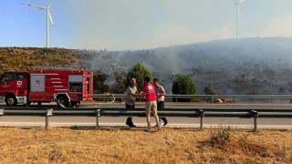 Kızılay İzmir Şubesi bugün Çeşme ve Datça’da çıkan yangın için seferber oldu