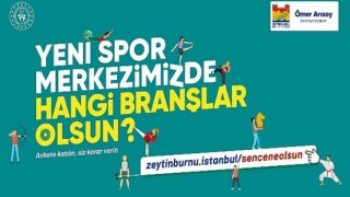 Yeni Spor Merkezi’ndeki Branşlara Zeytinburnulular Karar Verecek