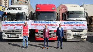 Bayrampaşa’dan Pakistan’a yardım eli