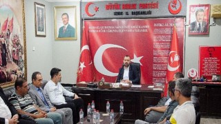 BBP’liler İzmir İl Başkanlığı’nda buluştu