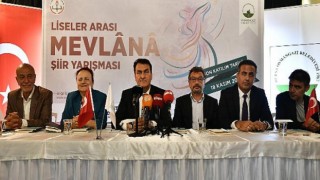 Liselerarası Mevlana Şiir Yarışması’nda 12’nci Yıl