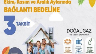 Aksa’dan Doğal gaz bağlantı bedeline 3 taksit