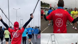 AKUT, “Her Adım Bir Hayat” projesiyle İstanbul Maratonu’nda