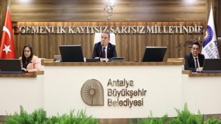 Antalya Büyükşehir Meclisi Toplandı