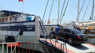 Bodrum-Datça Feribot Seferlerine Yoğun İlgi