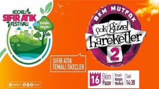 Çok Güzel Hareketler-2 ekibi geri dönüşüm skeçleriyle festivalde