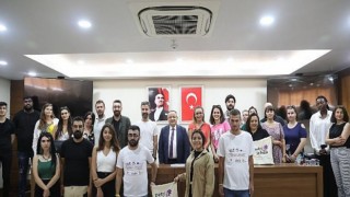 Erasmus öğrencilerinden Antalya Büyükşehir’e ziyaret