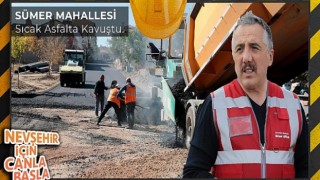 Nevşehir Sümer Mahallesi’ndeki Bu Yollar Sıcak Asfalt Oluyor