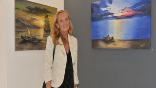 Slovak Ressam Elena Kurucova İzmir’de