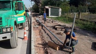 Stadyum yolu projesinde D-100 Ankara istikameti güney yan yola aktarıldı