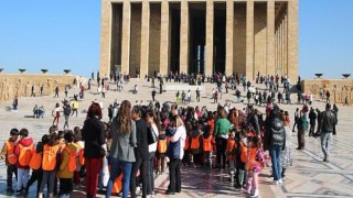 Çankayalı Minikler Anıtkabir’i Ziyaret Etti