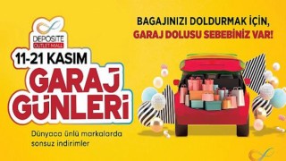 Deposite Outlet Mall’de Garaj Günleri Başladı