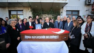 Nurten Serhadbeyi’ne Konak Belediyesi’nde son veda