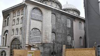 Elmasbahçeler Merkez Camii’ne yeni minare