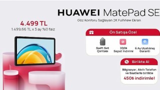 Hafif, akıllı ve güçlü: HUAWEI MatePad SE