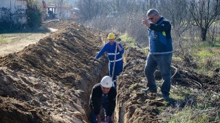 Ödemiş 39;in İlkurşun mahallesine yeni su hattı