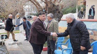 Özkan&#39;dan mahalle ziyaretlerine tam gaz devam