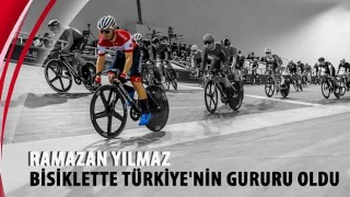 Ramazan Yılmaz Bisiklette Türkiye&#39;nin Gururu Oldu