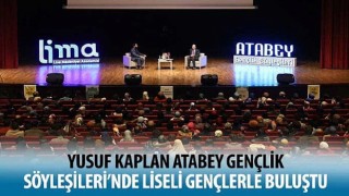 Yusuf Kaplan Atabey Gençlik Söyleşileri&#39;nde Liseli Gençlerle Buluştu