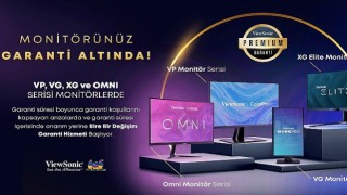 ViewSonic, yüksek standartlı monitör serileri için &apos;Premium Garanti Hizmeti&#39; dönemini başlattı