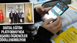 Dijital Eğitim Platformunda Başarılı Öğrenciler Ödüllendiriliyor