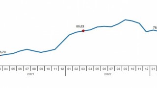 TÜİK: Hizmet Üretici Fiyat Endeksi (H-ÜFE) yıllık %73,55, aylık %2,30 arttı