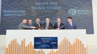 Borsa İstanbulda gong Kaleseramik için çaldı