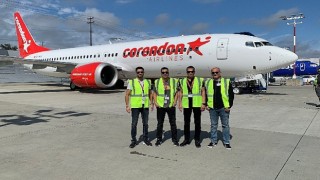 Corendon Airlines filosunu yeni Boeing 737-8 uçağı ile yenilemeye devam ediyor